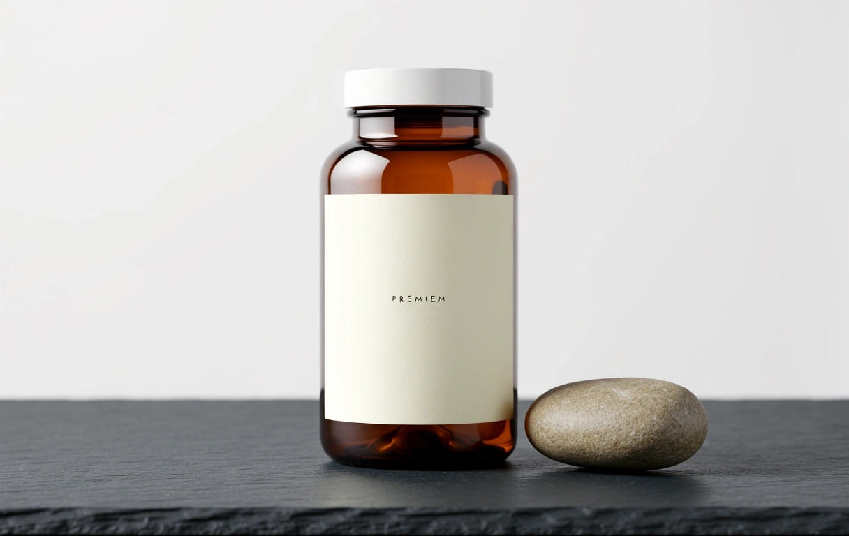 Natural Männer Produktstilleben